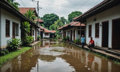 crocodile enters home flooding