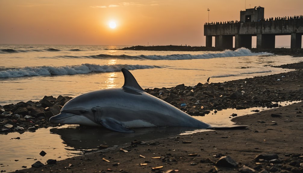 dolphin found dead bekasi