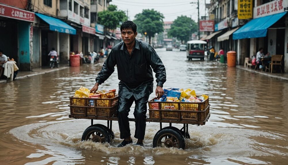 fried food seller bravery