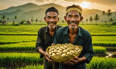 javanese farmer discovers gold