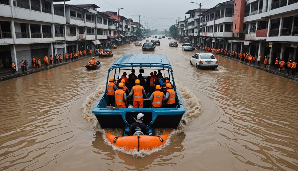 floods hit bekasi area