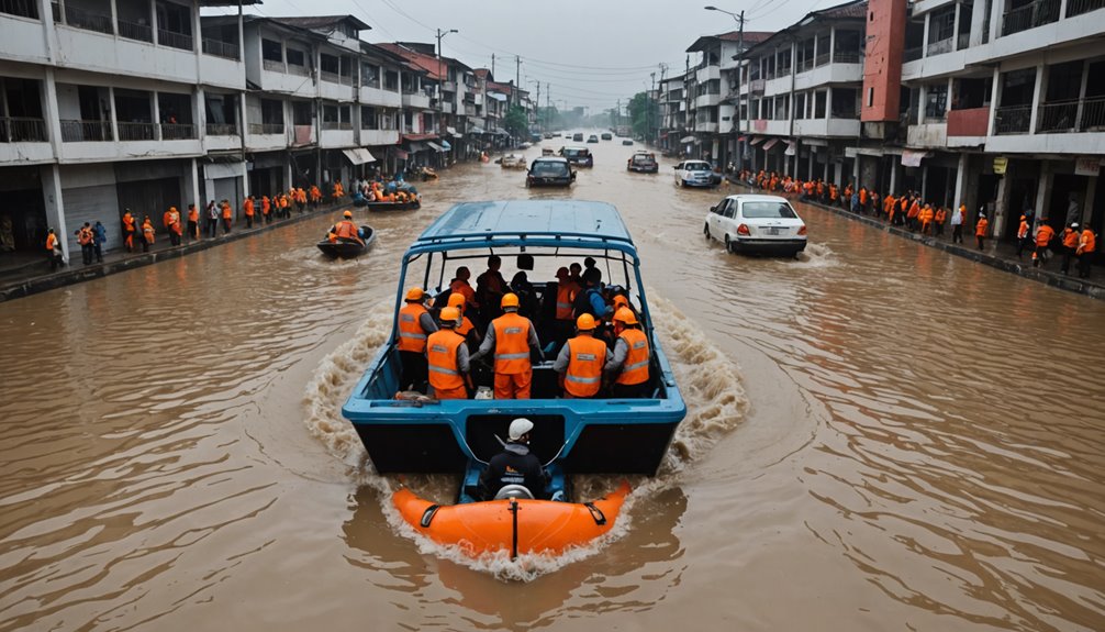 floods hit bekasi area