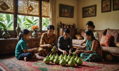 idul fitri family preparations