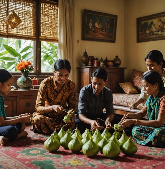 idul fitri family preparations