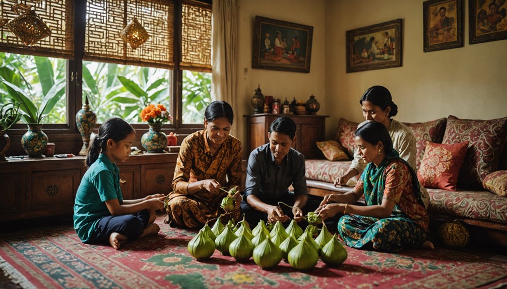 idul fitri family preparations