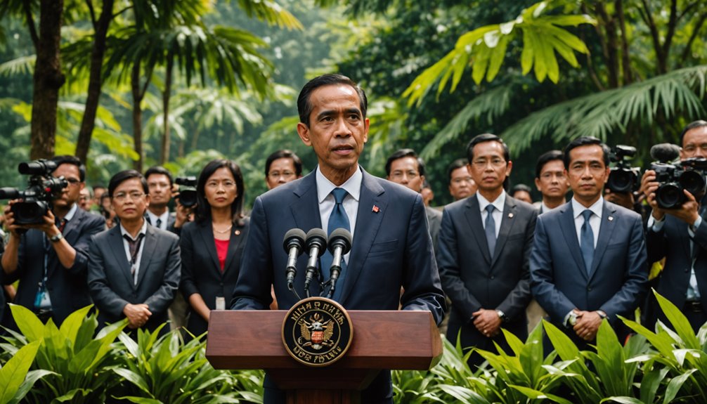 Jokowi membantah tuduhan perjudian