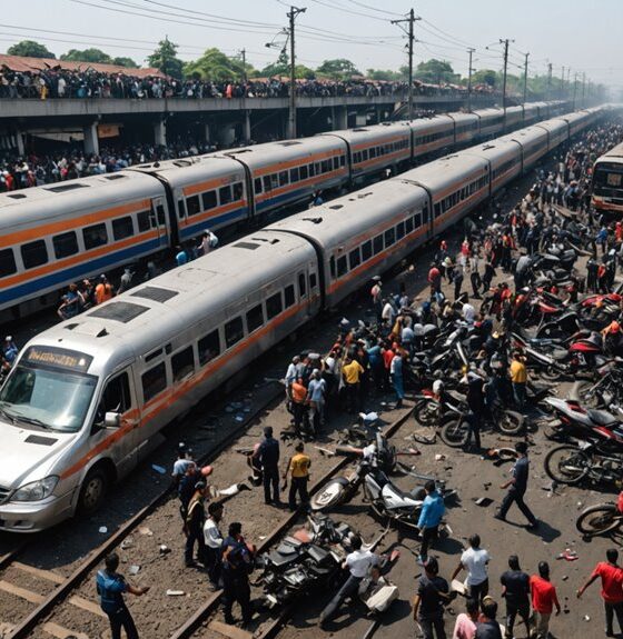 kecelakaan kereta api dengan banyak korban